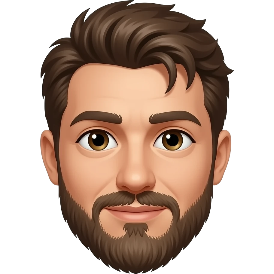 Visage homme locks emoji