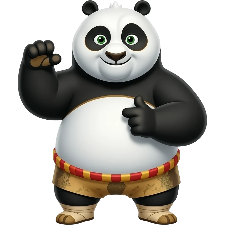 kung fu panda emoji