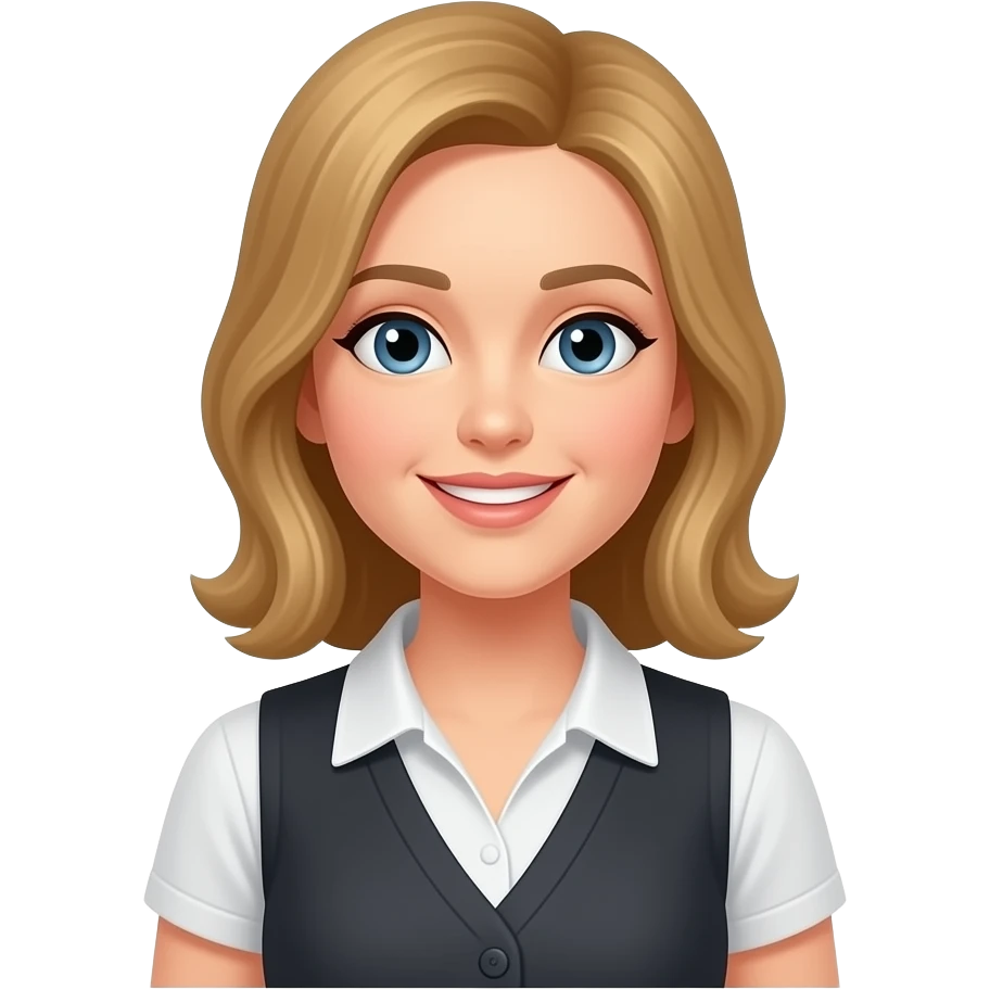 Atencion a clientes mujer emoji
