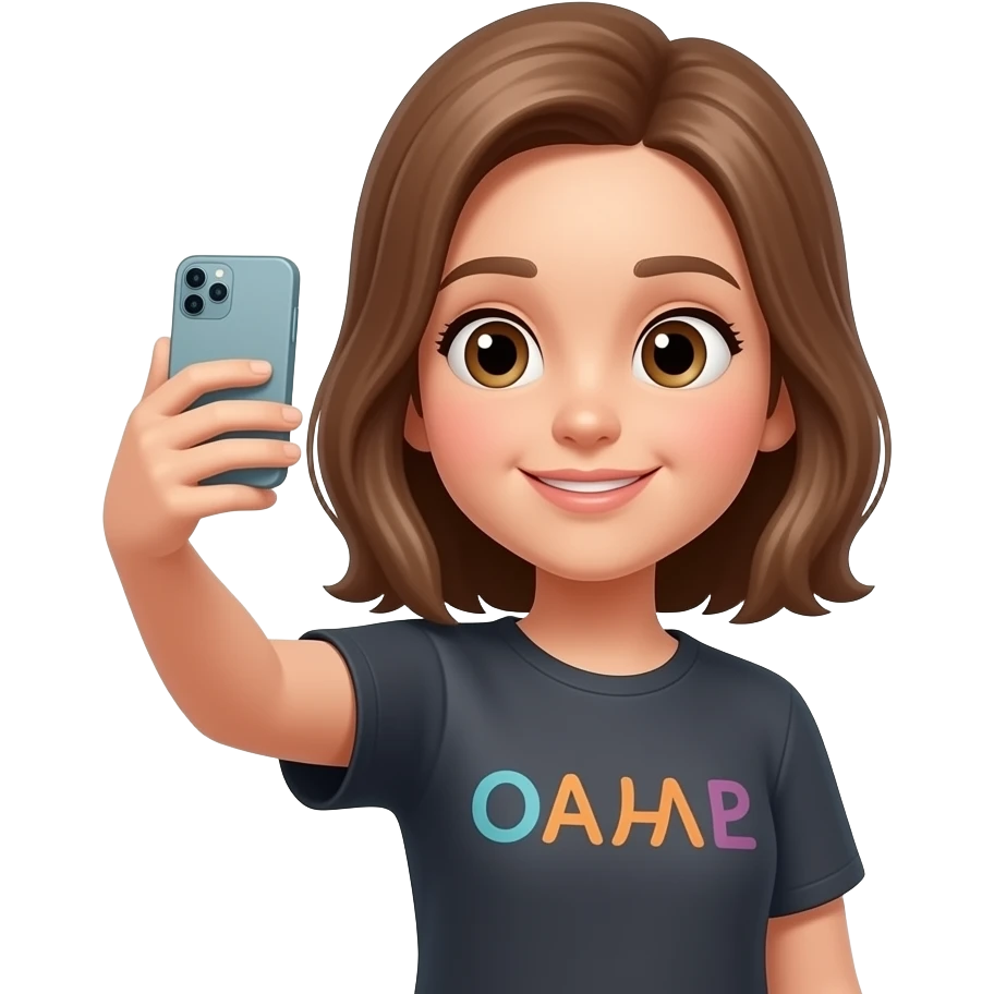 Girl selfie emoji