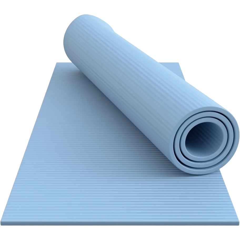 exercise yogamatt emoji