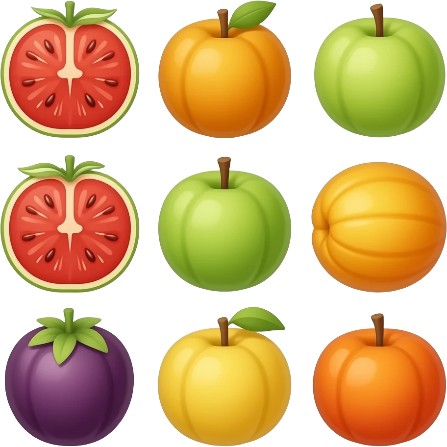 fruits emoji