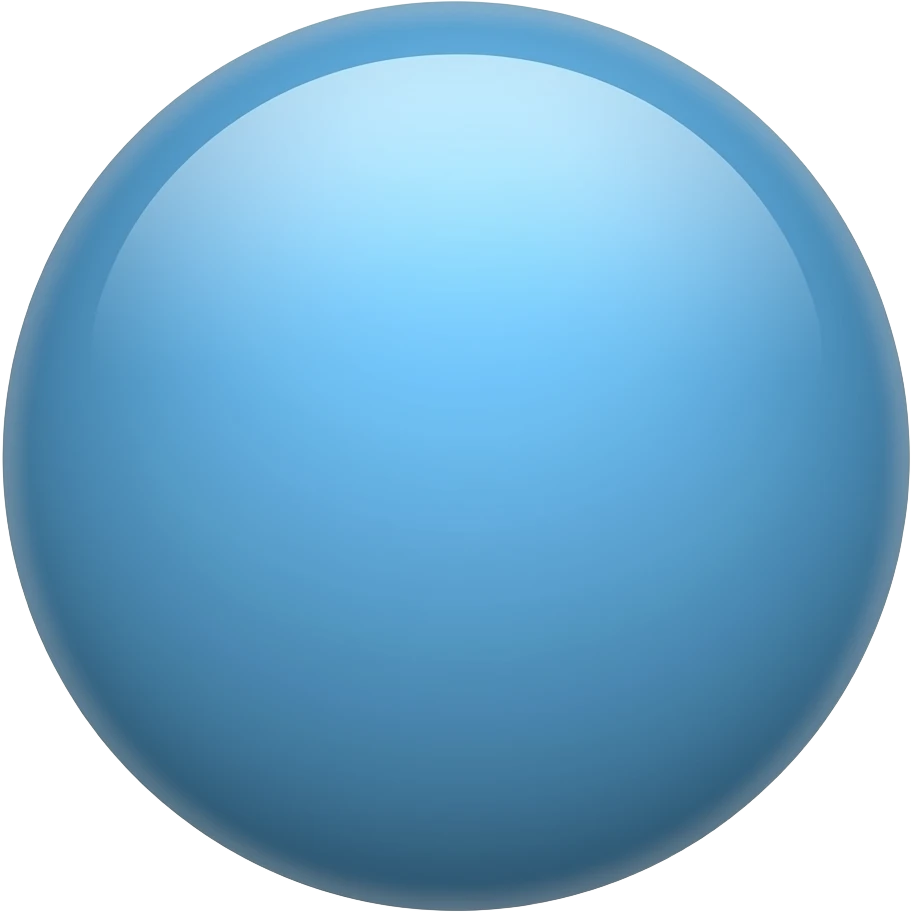 Blue emoji