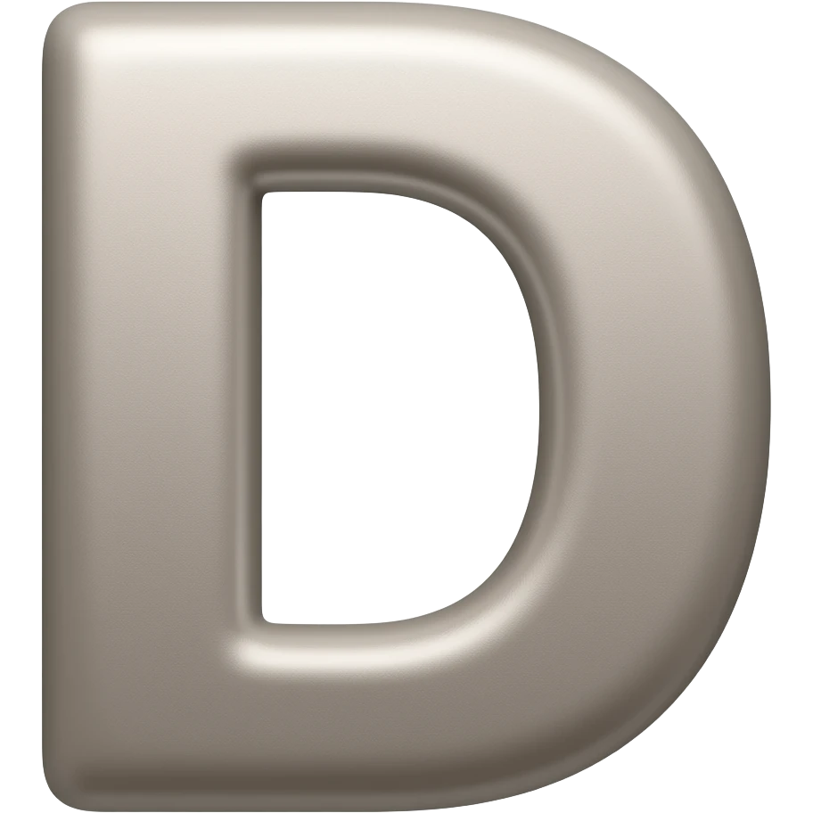 D emoji