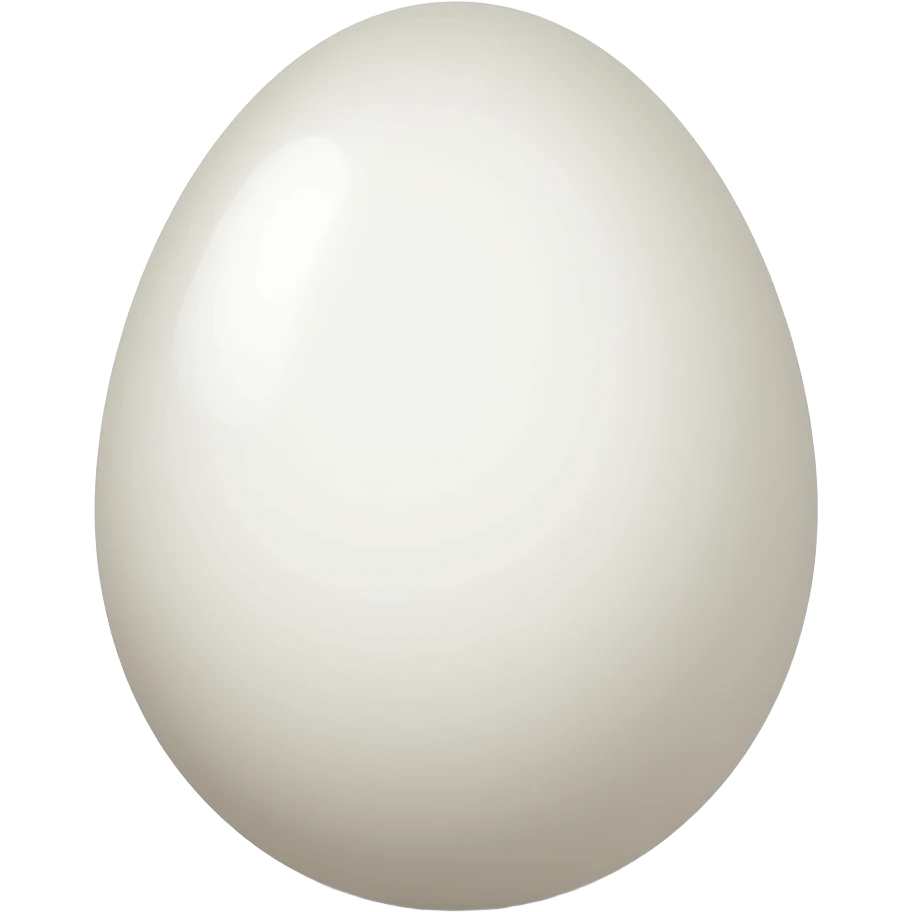 Egg white emoji
