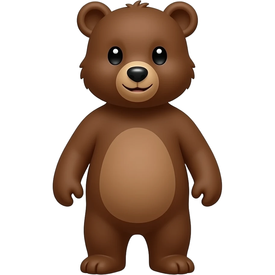 brown guizzls bear emoji