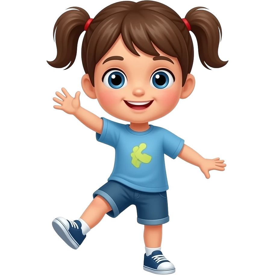Dancing kid emoji