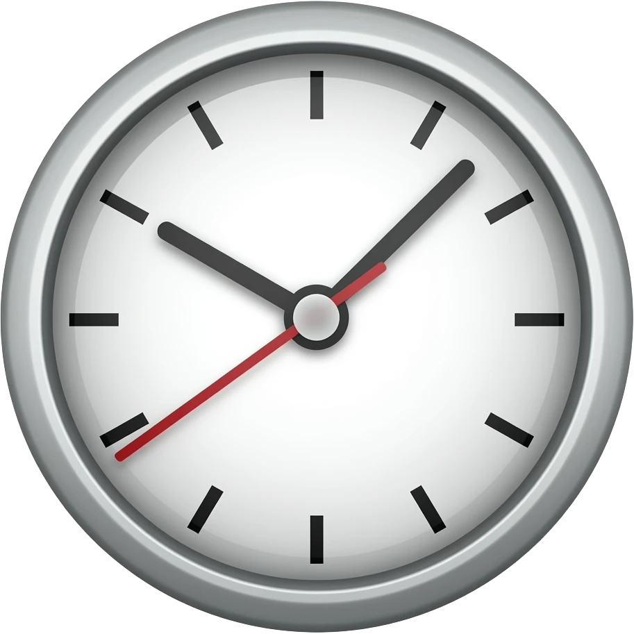 clock icon emoji