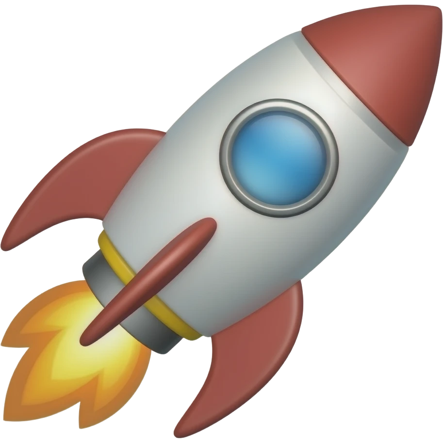 ROCKET emoji