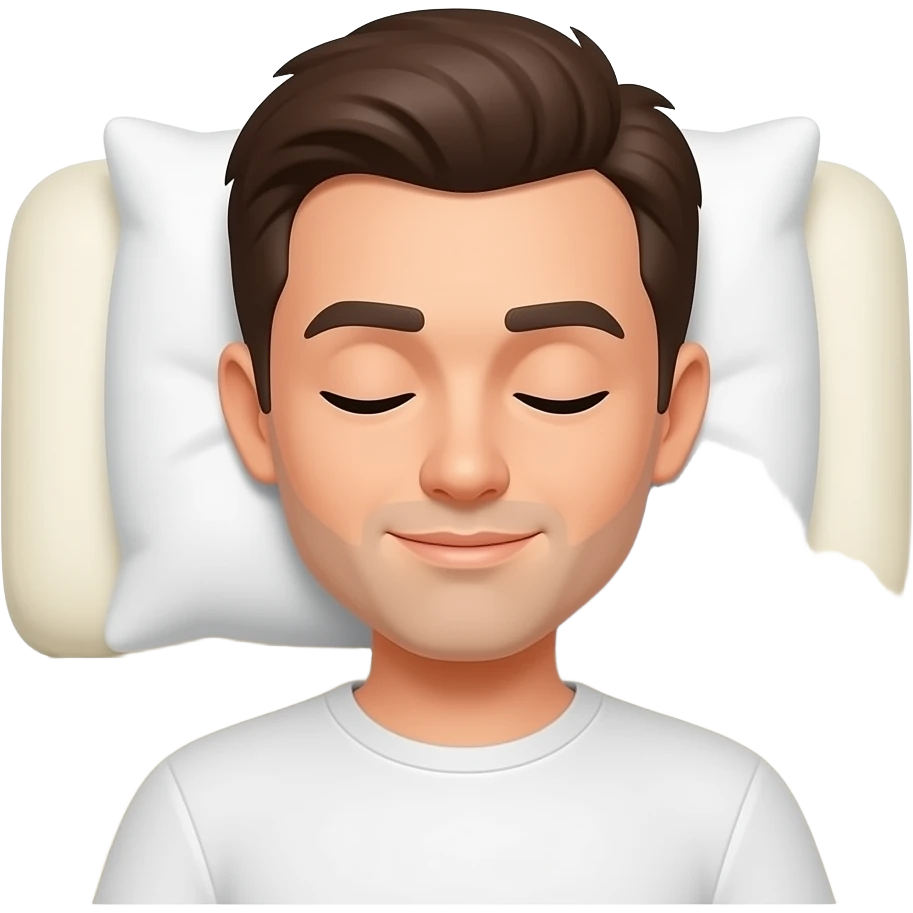 массажнный стол и на нем клиент лицом в подушку emoji