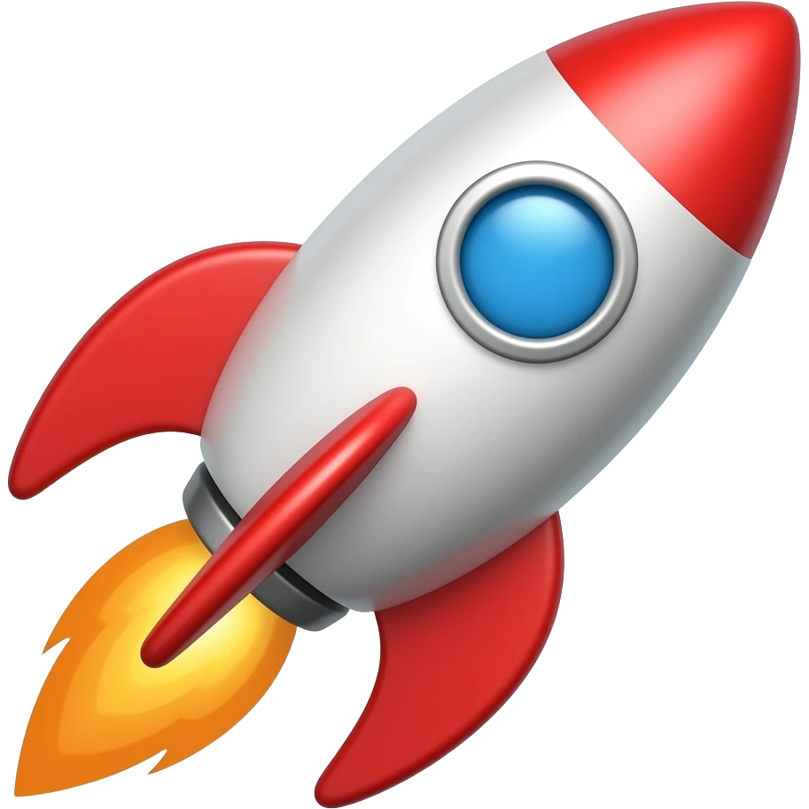 Rocket emoji