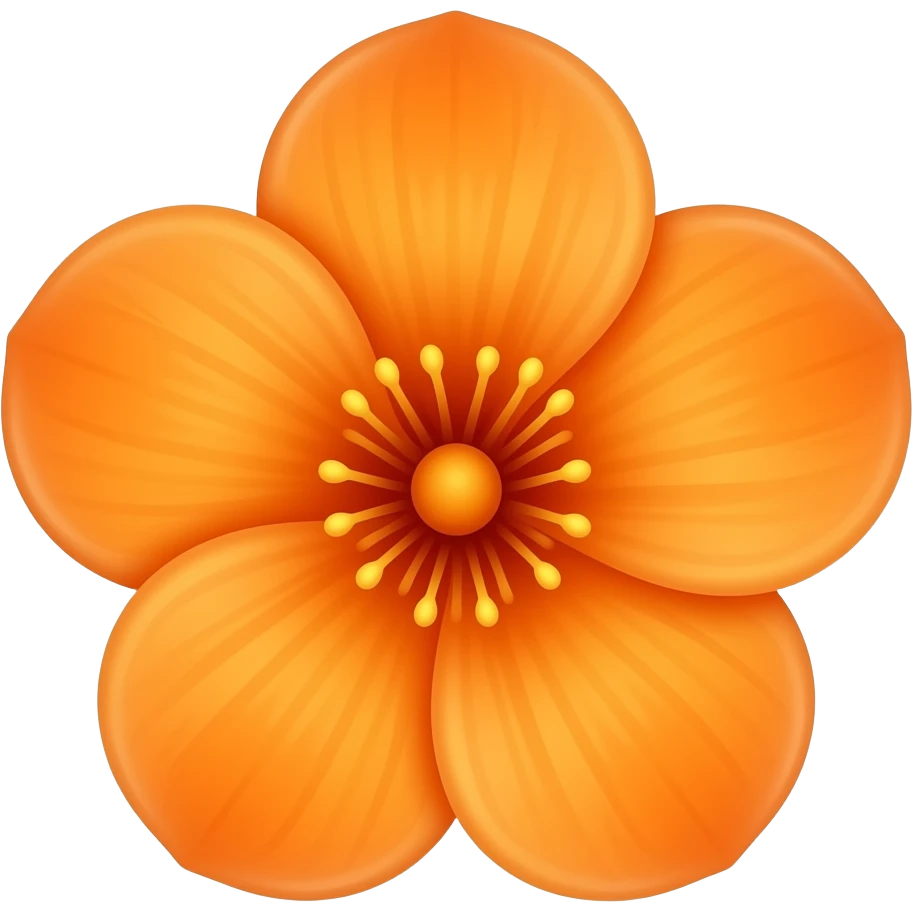 orange_blossom ios emoji