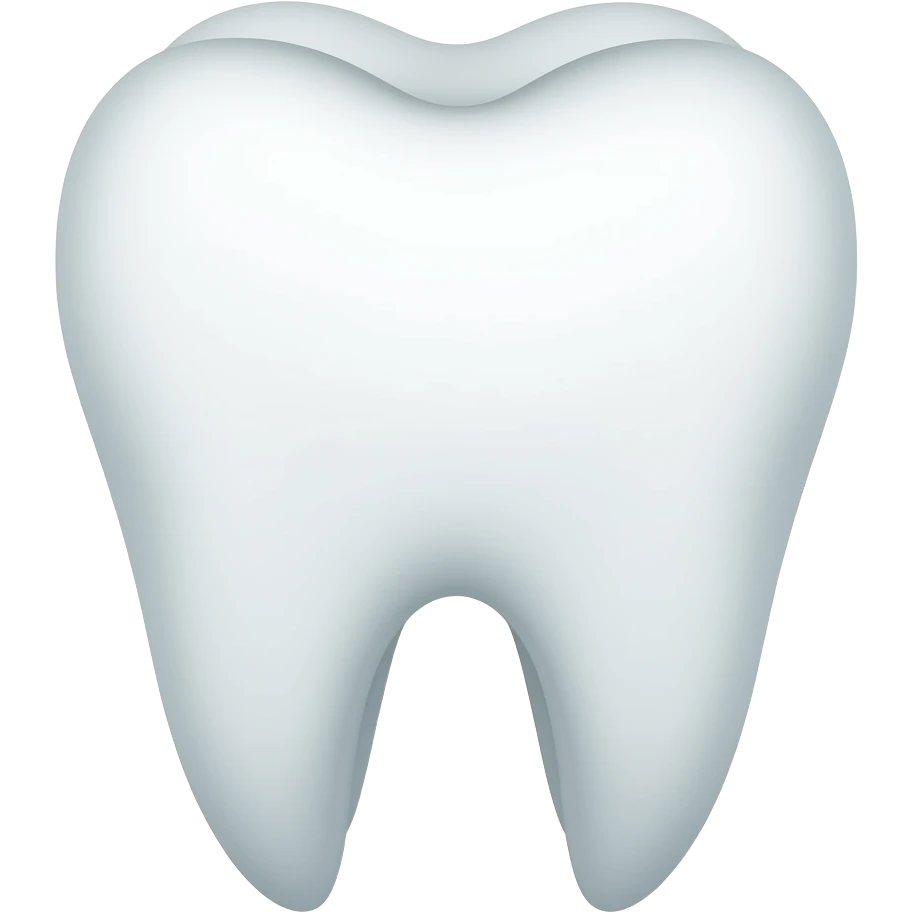 Tooth emoji