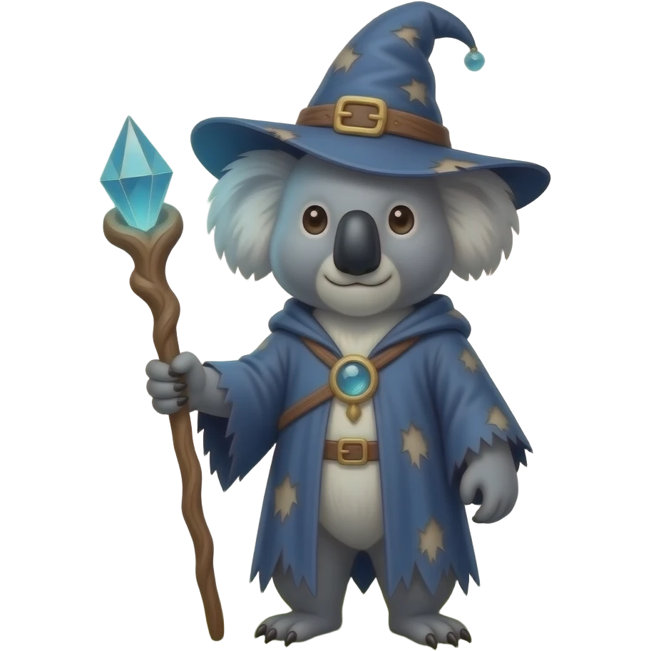 koala wizard emoji