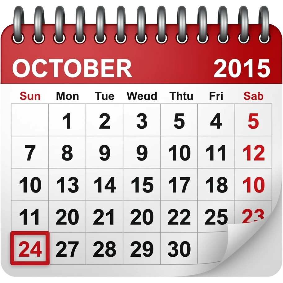 2 OCT 📆 emoji