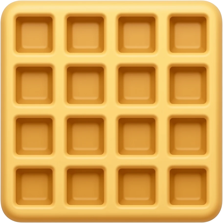 Waffles emoji