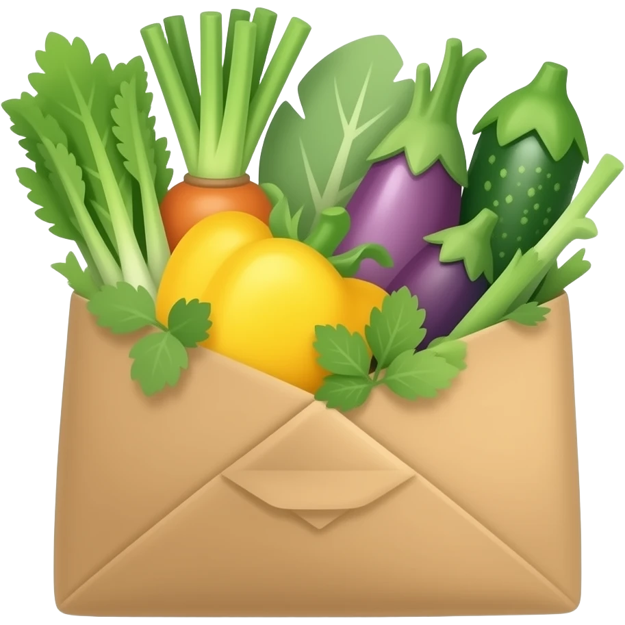 Verduras emoji