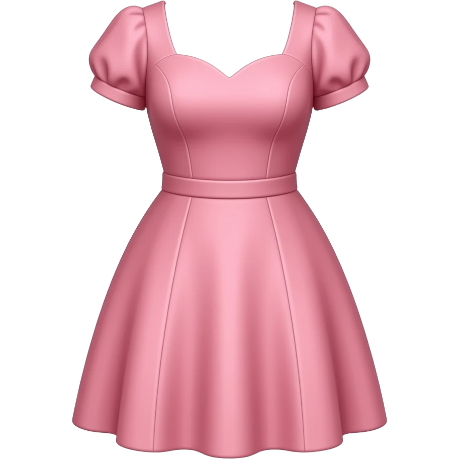pink dress emoji