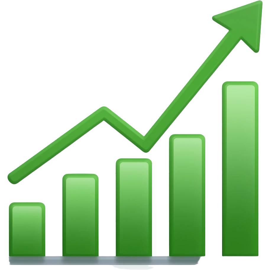 green graphhigh turnover emoji