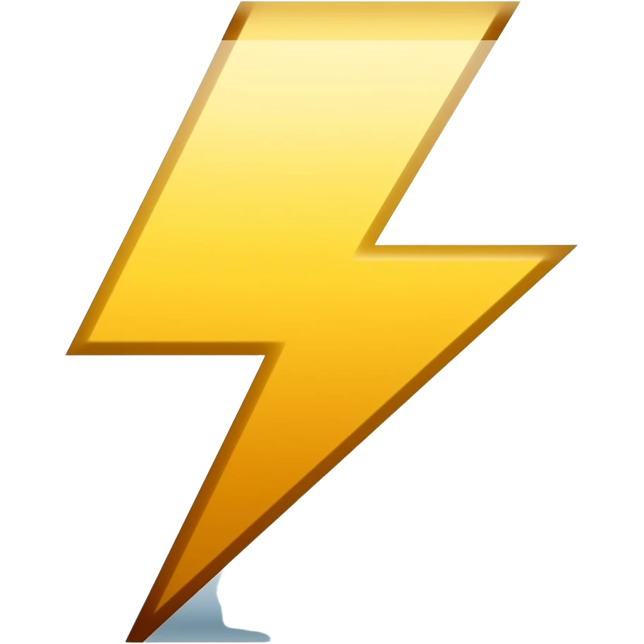 thunder emoji