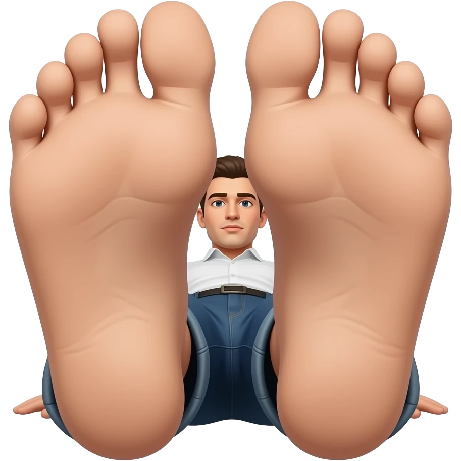 Homme soumis soles emoji