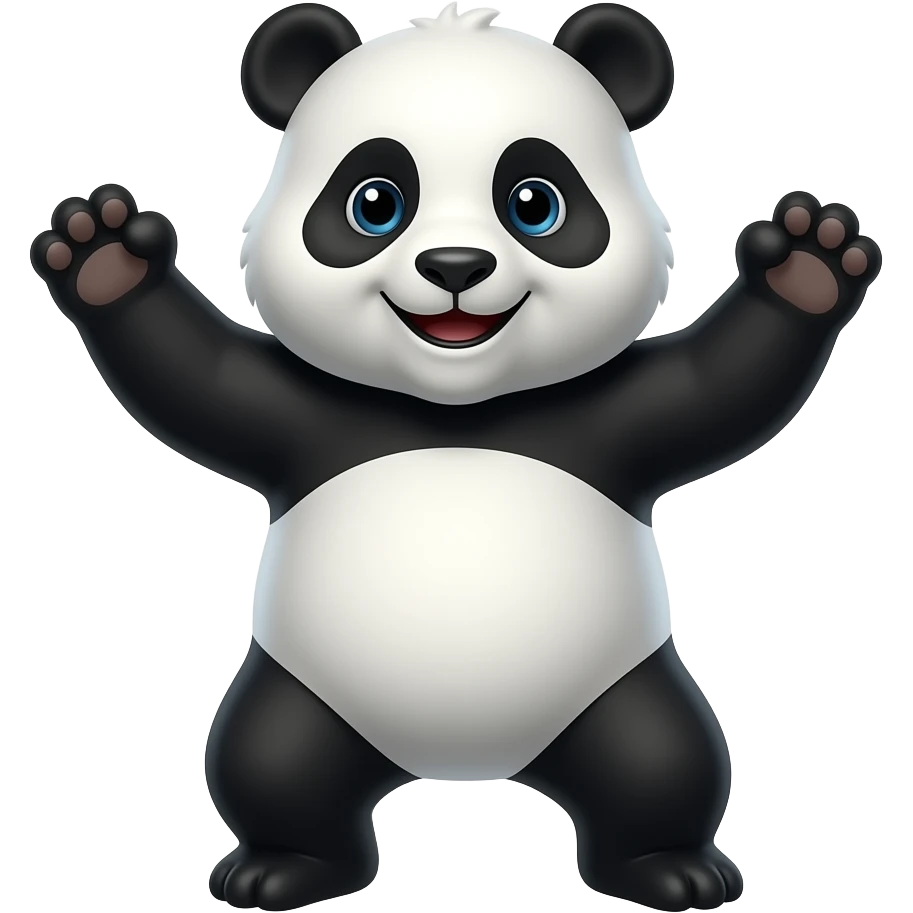 panda dancing emoji