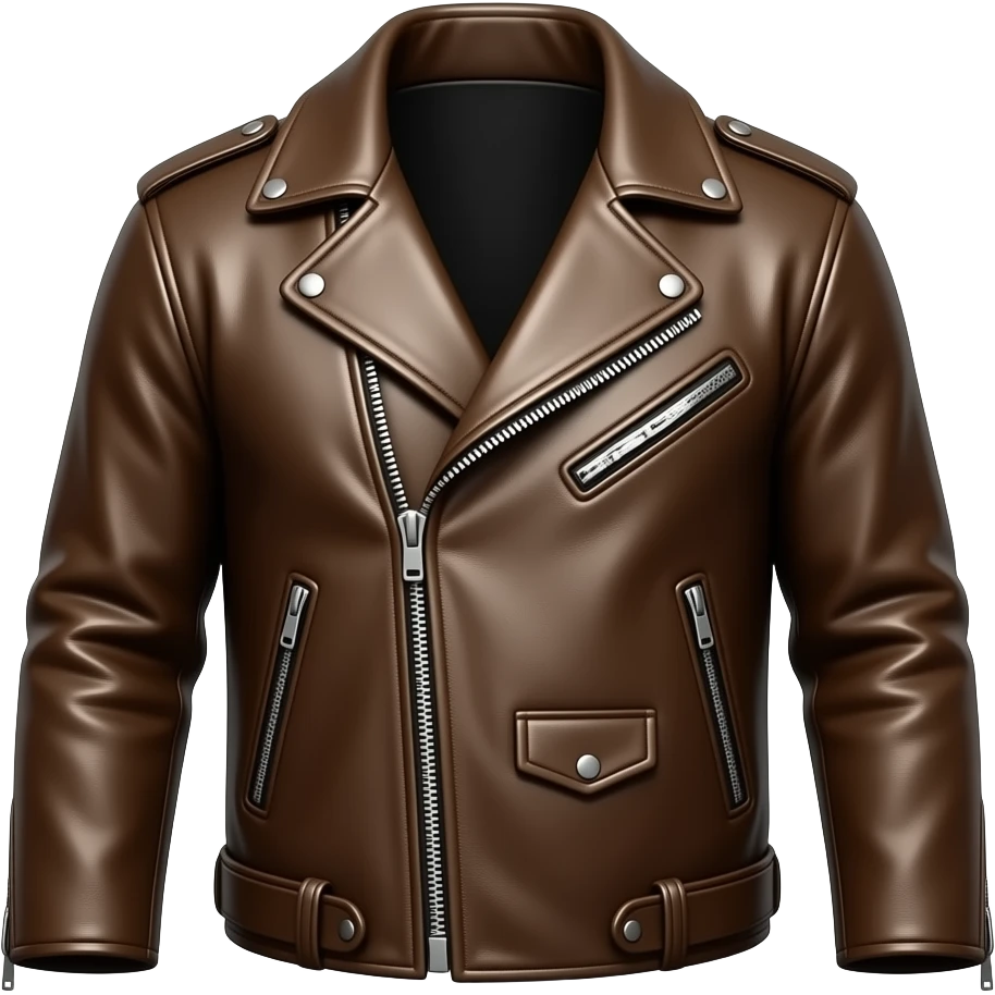 leather jacket emoji