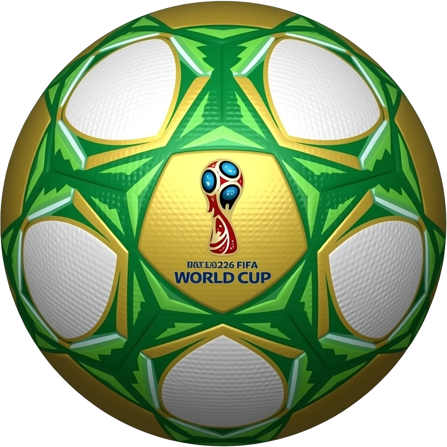 Fifa world cup ball 2026 emoji