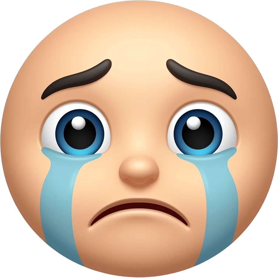 emoticon crying emoji