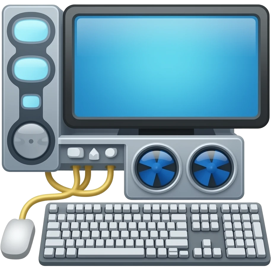 Mejor funcionamiento de la computadora. ( sin ninguna persona) emoji