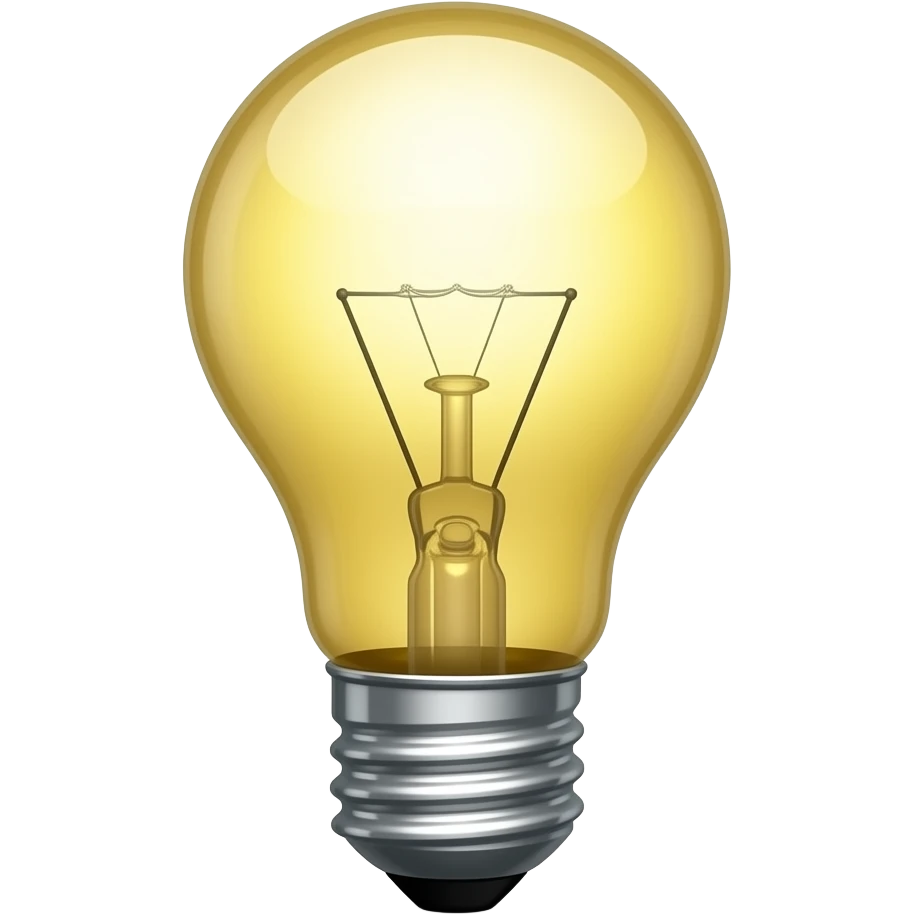 bombillo de idea emoji
