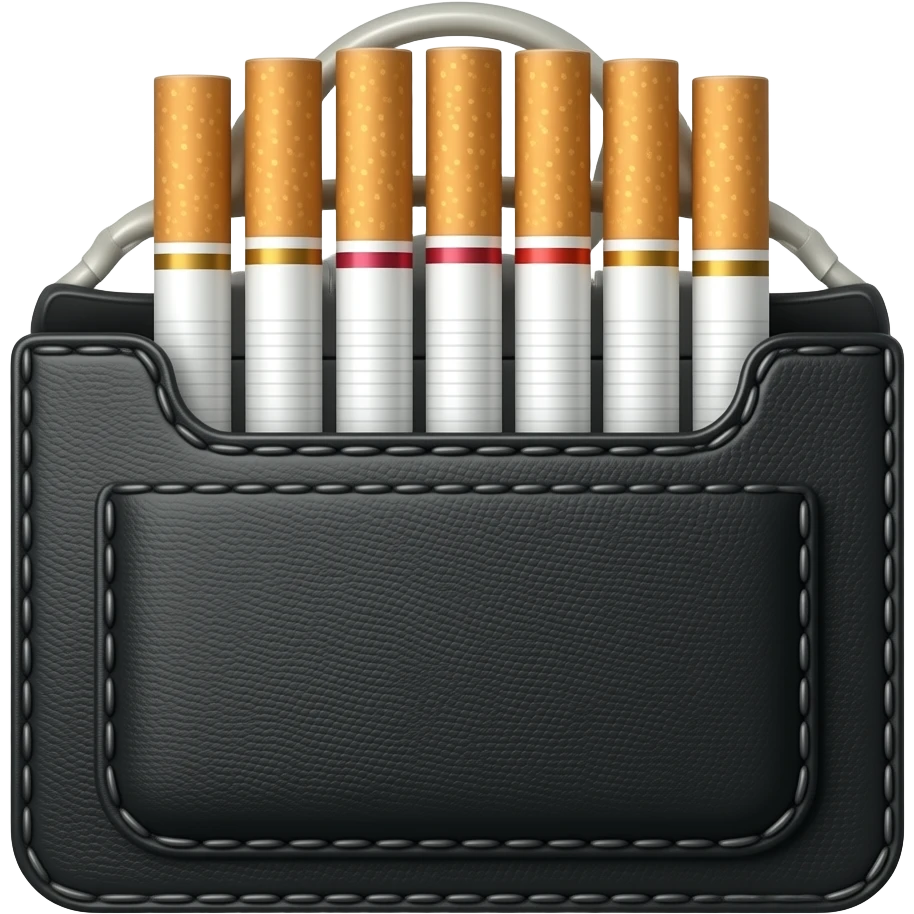 Eine tüten förmliche Zigarette emoji