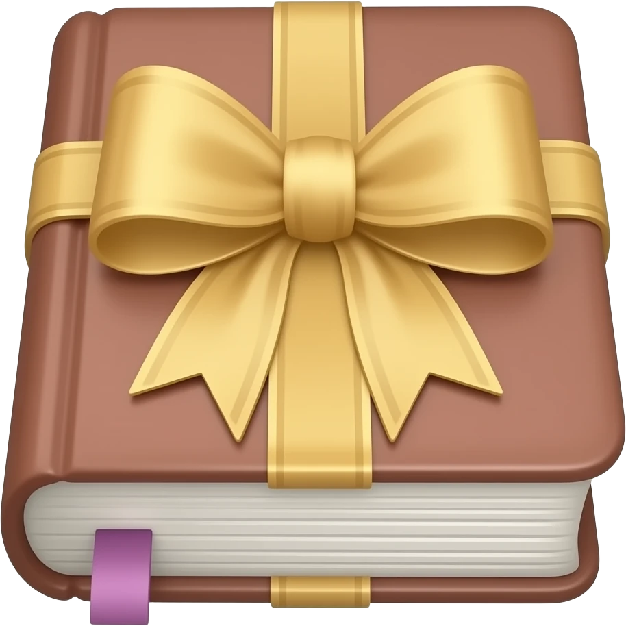 Bow diary emoji