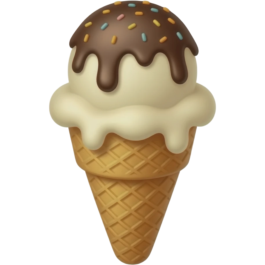 Ice cream emoji