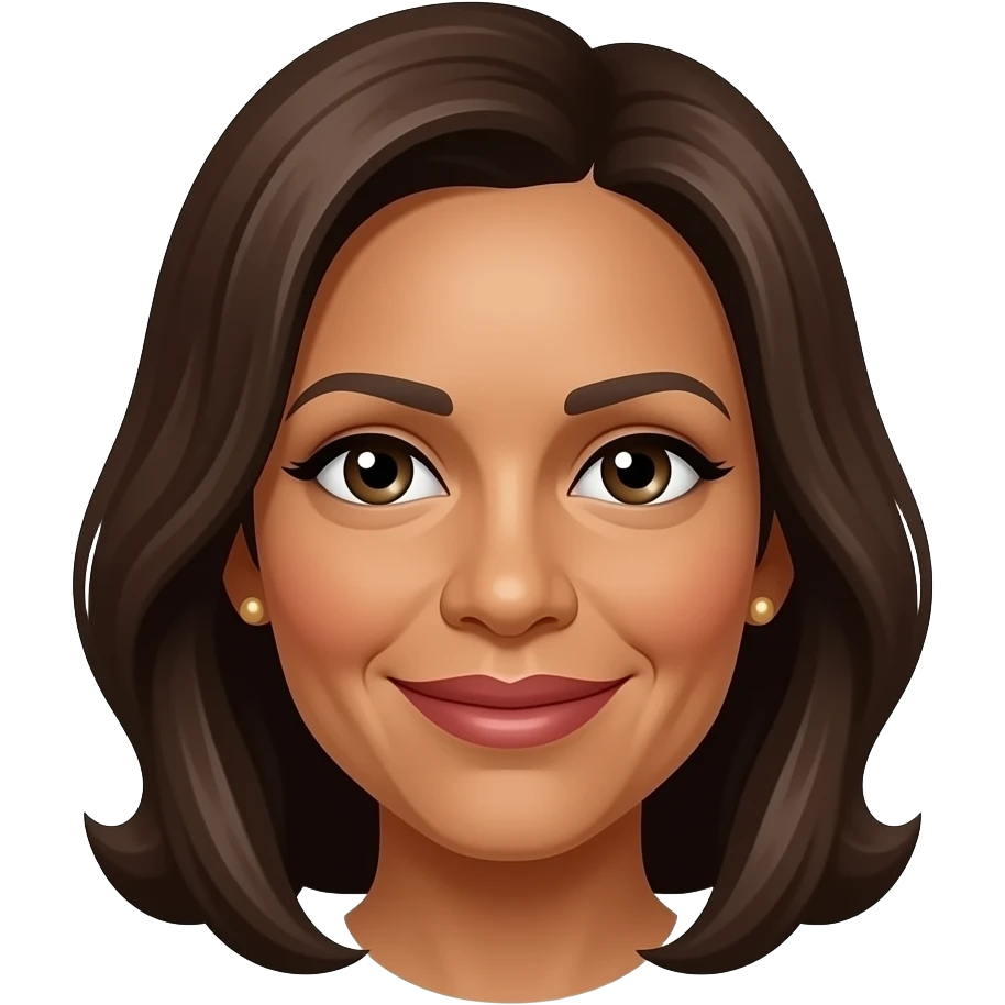 Kamala Harris emoji, face emoji