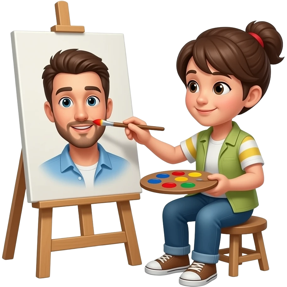 Paint emoji