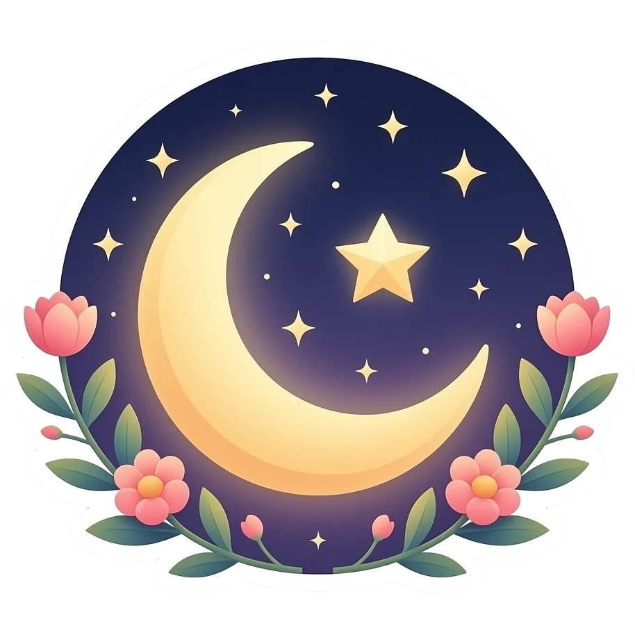 استیکر شب بخیر شیک خوشگل ترش کن و یکم روش بیشتر کار کن ن یکی دیگه بساز emoji