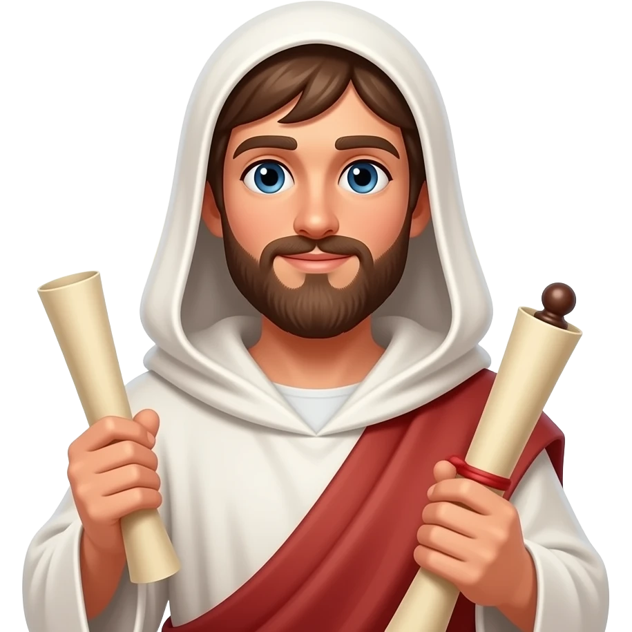 can you make it look like john in the Bible but not old emoji