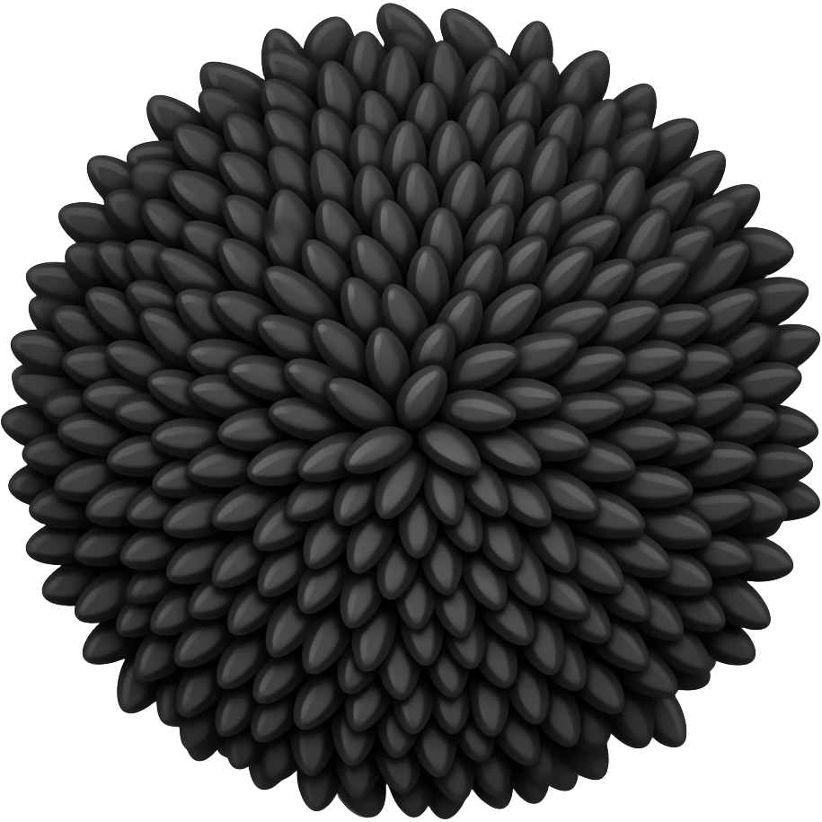 black rice emoji