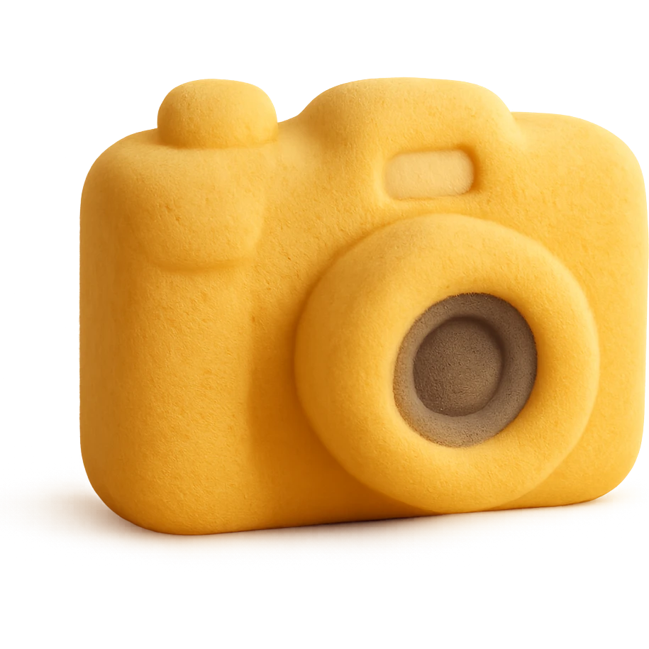 yellow camera emoji