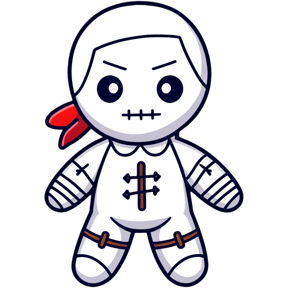 voodoo doll emoji
