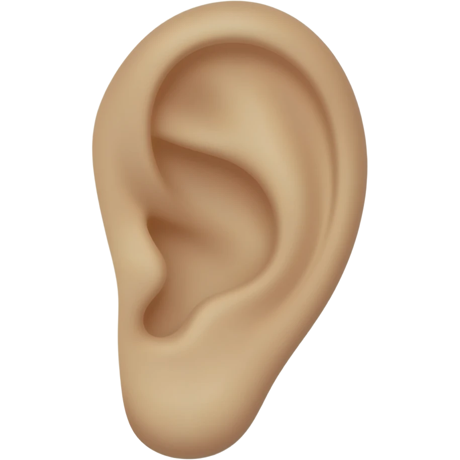 Ear emoji