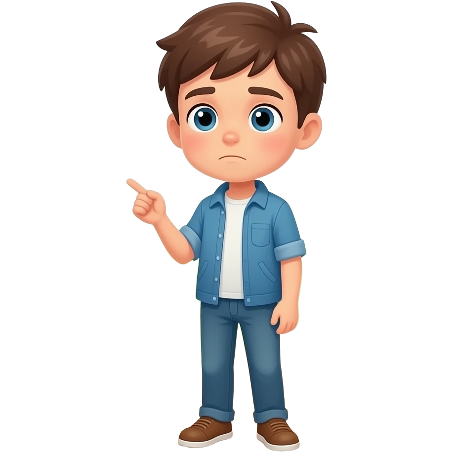 Garçon devant pleins de chemin et ne sait pas lequel prendre. Il s’appelle Jules emoji