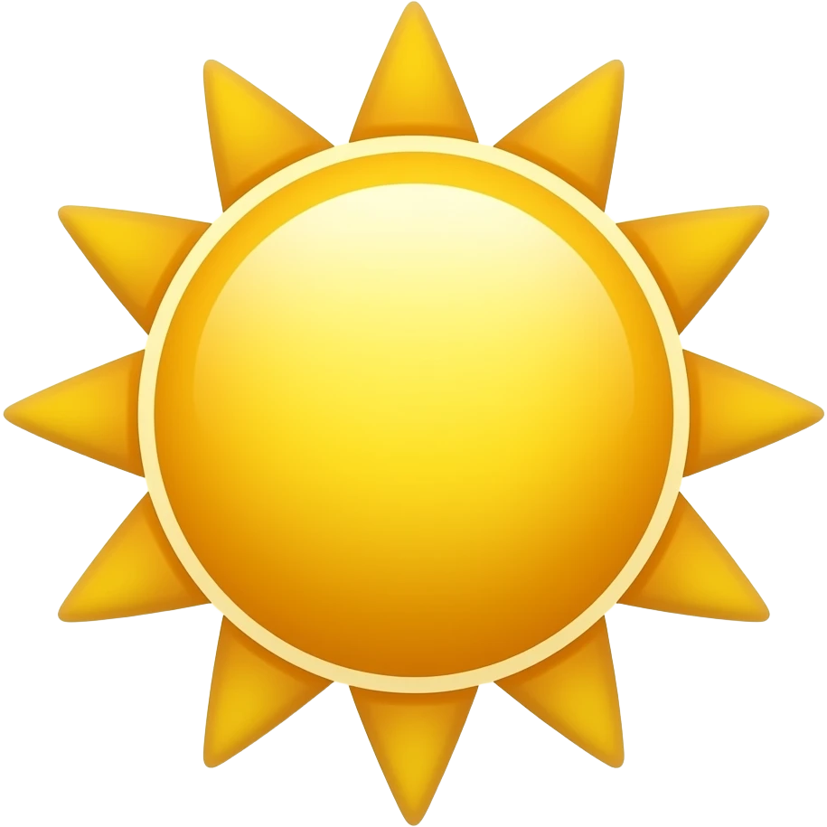 sun emoji