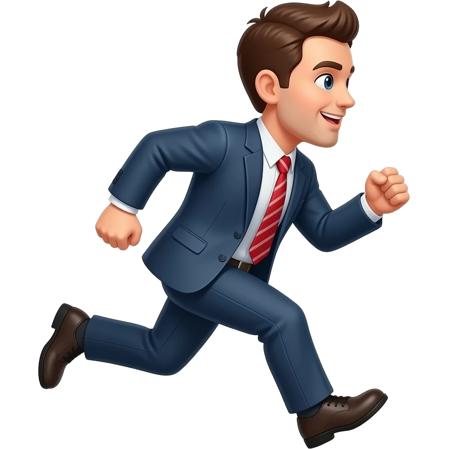 in a hurry emoji