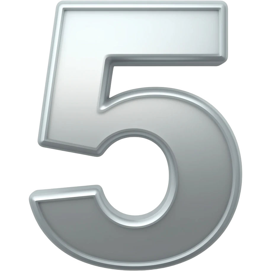 5 emoji