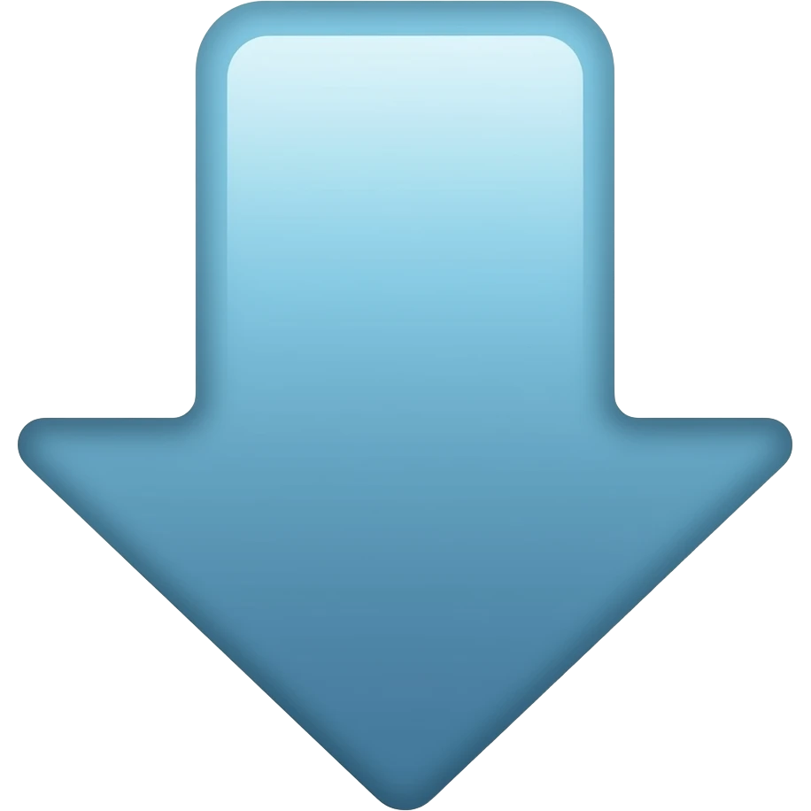 arrow down emoji
