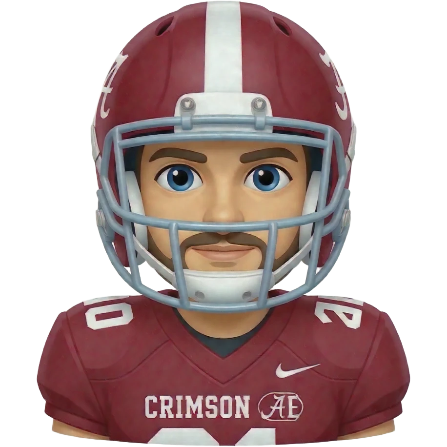 Alabama roll tide emoji