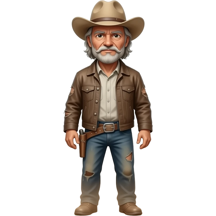old cowboy emoji
