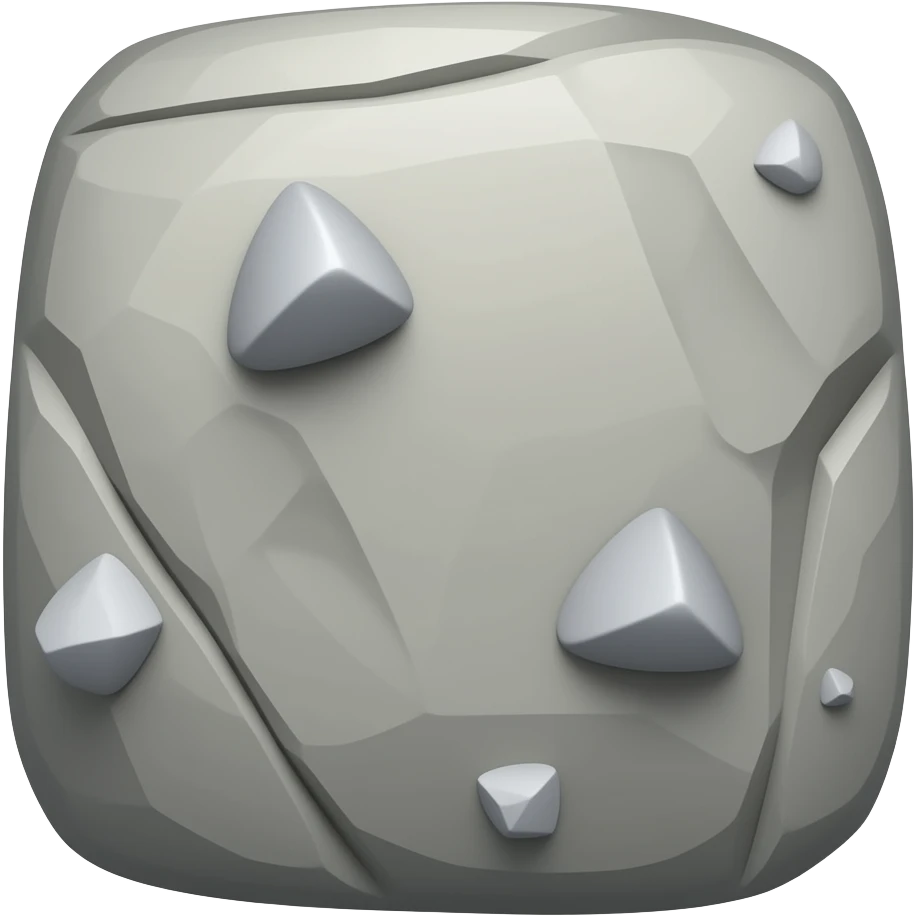 rock for climbing emoji
